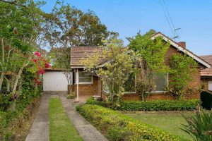 Old home before knockdown rebuild